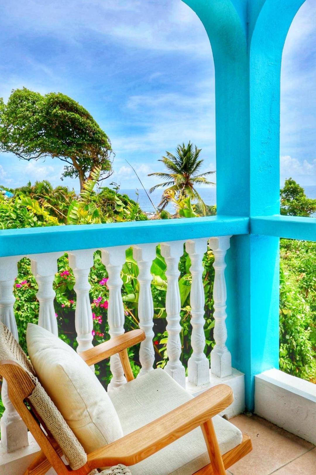 Blue Whale Villa Calibishie Esterno foto